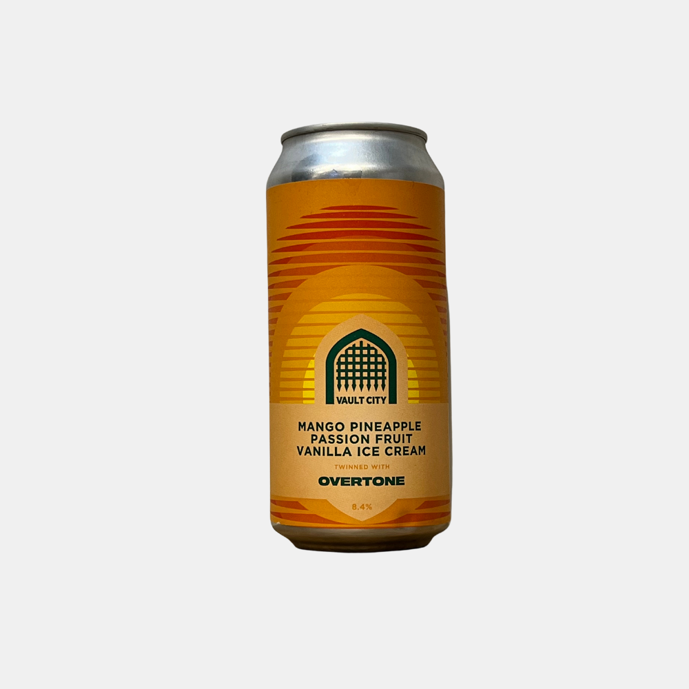 Vault City x Overtone – Mango, Pineapple, Passion Fruit Vanilla Ice Cream Vault City x Overtone – Mango, Pineapple, Passion Fruit Vanilla Ice Cream