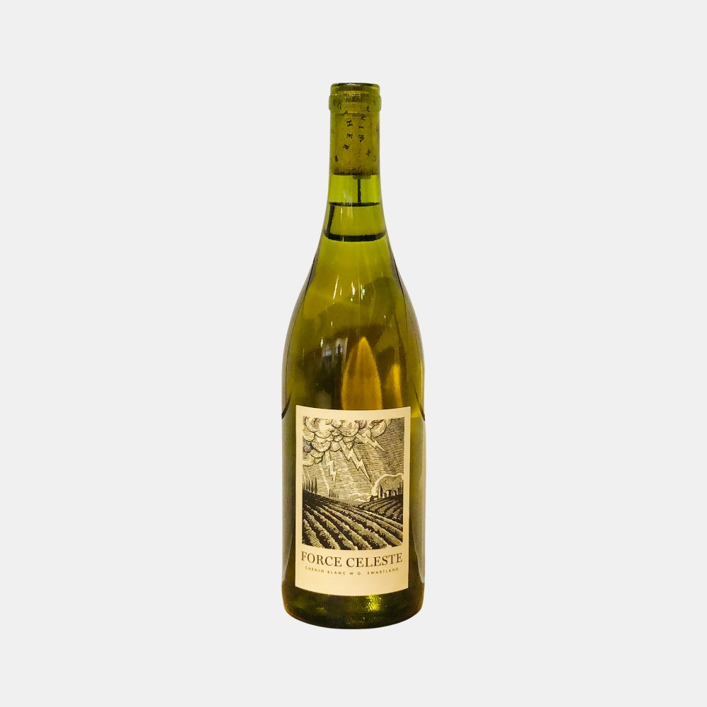 A White, natural and low intervention wine with Chenin Blanc grape from Swartland, South Africa. ABV 12%. Bottle size 750ml