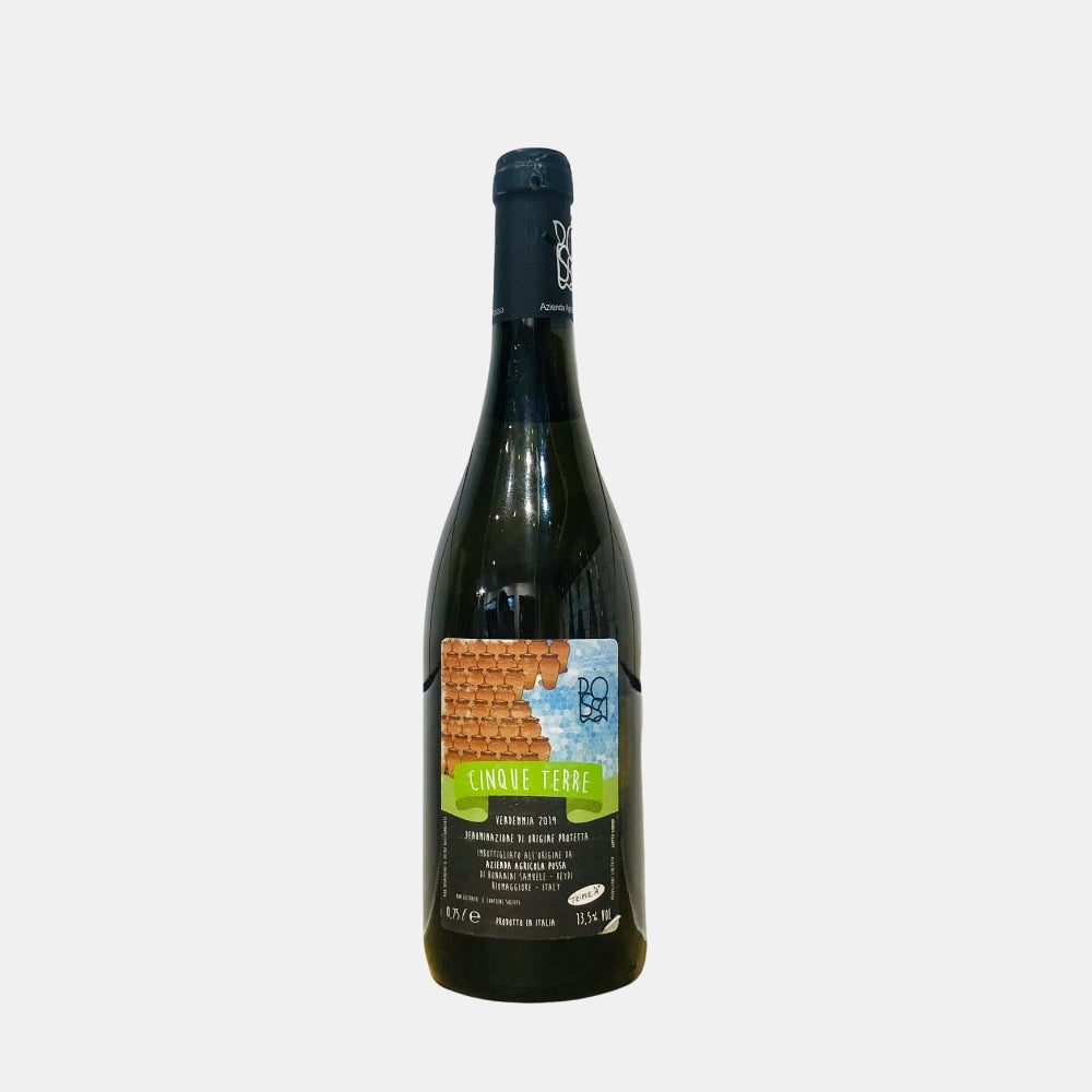 A white, natural and Low Intervention wine, with Bosco and Alborola grapes from Liguria, Italy. ABV 13.5%. Bottle size 750ml