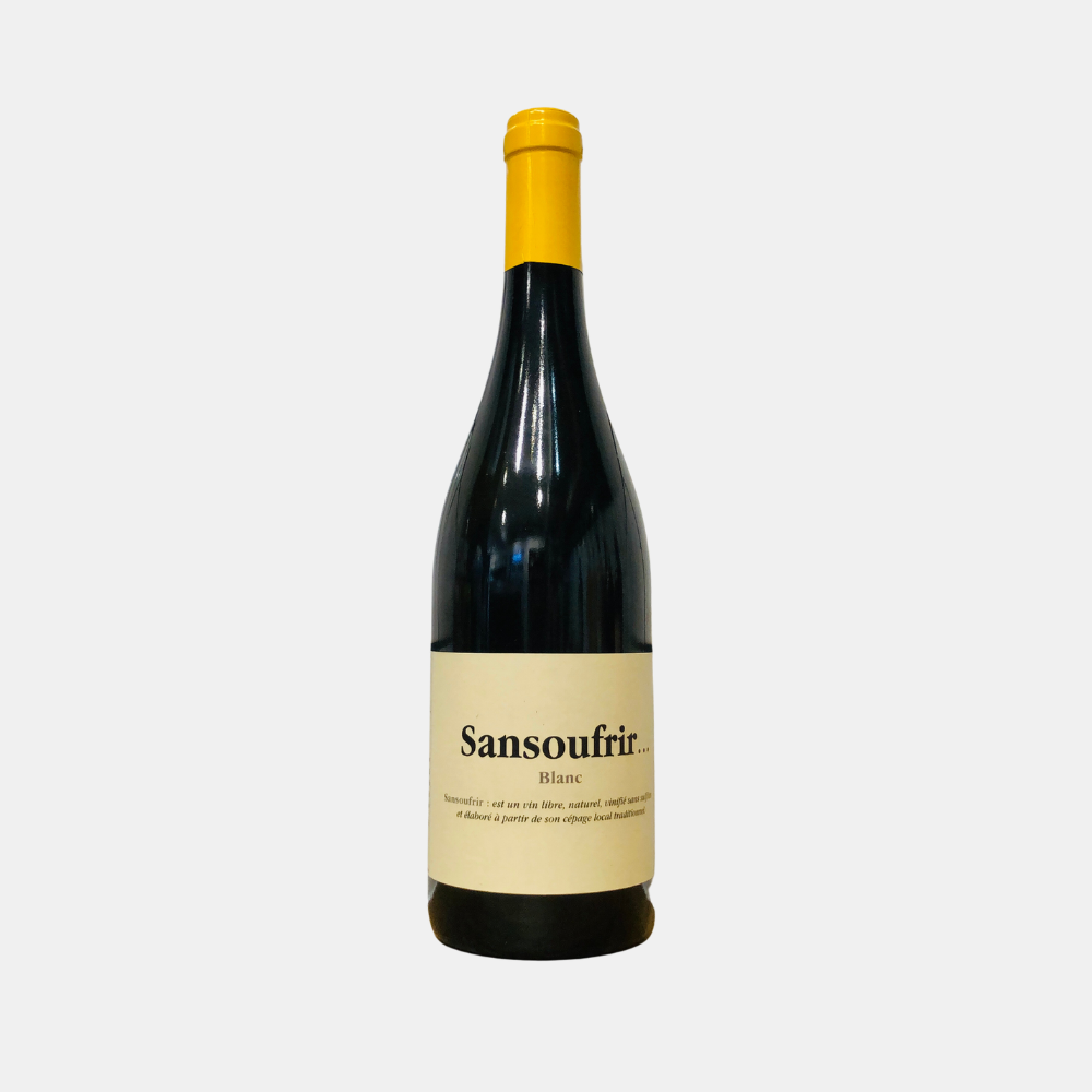 A natural and low intervention white wine, with Jaquere, Rousanne, Altese and Chardonnay grapes, from Savoie, France. ABV 12.5%. Bottle size 750ml