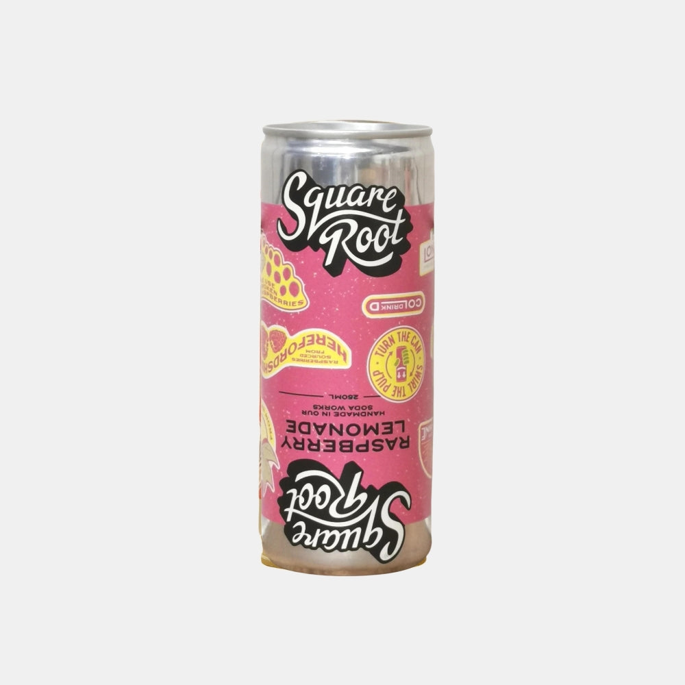 A raspberry lemonade soft drink from London. ABV 0%. Bottle size 250ml