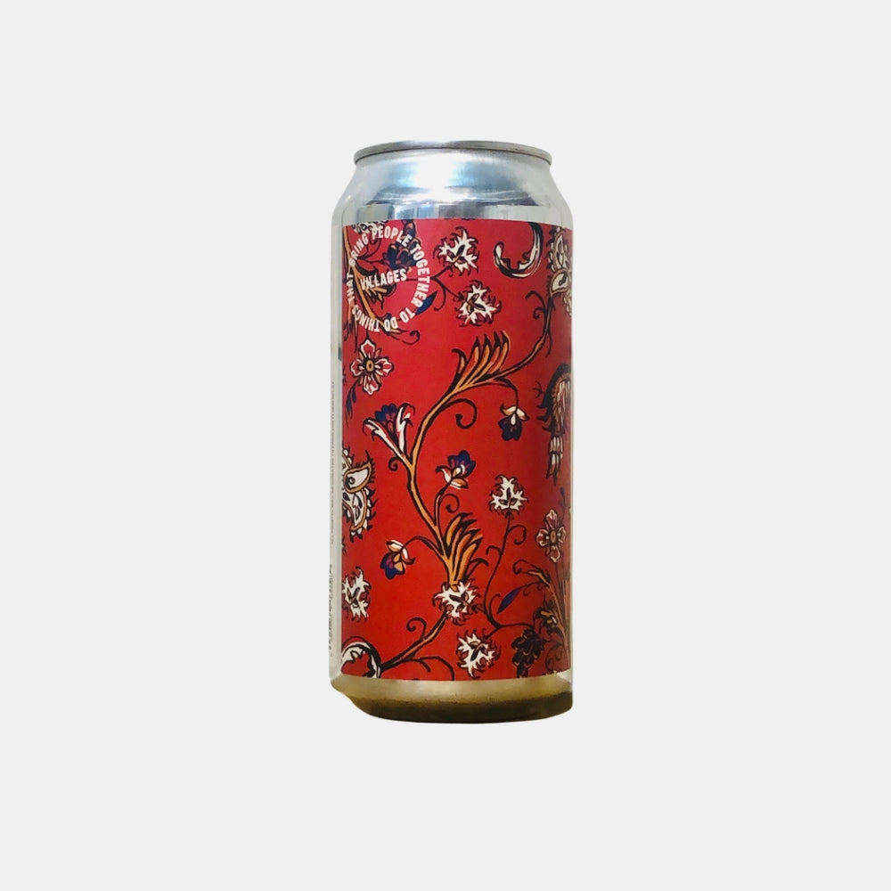 A can of IPA with Citra, Motueka, Cryopop, Mango, Jaggery, Lime and Indian Spices Hops and Adjuncts, from London. ABV 6%. Can size 440ml