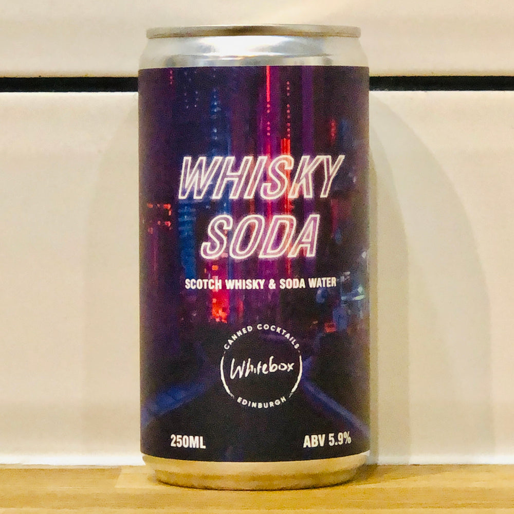 
                  
                    Load image into Gallery viewer, A Can of whisky soda from Edinburgh, Scotland. ABV 5.9%. Can Size 250ml
                  
                